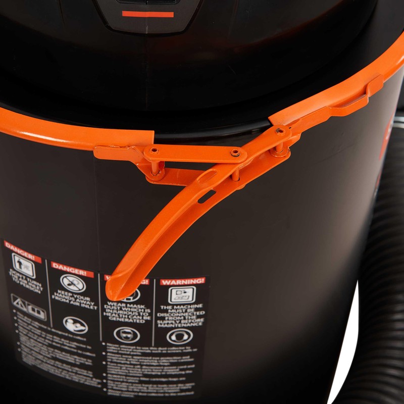 SHOPMAX SHOPMAX 13.2 Gal. Compact Portable Dust Collector, 1.48 HP