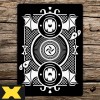 Evil Deck v1 (Original) Playing Cards by Giovanni Meroni/Thirdway Industries