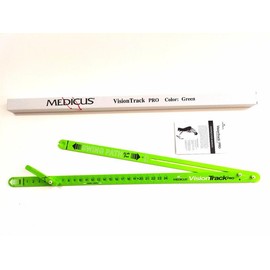 Medicus Golf Training Aid Swing Trainer Vision Track Pro Golf Accuracy Guide in Green
