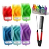 Extra Long Clipper Guards Set Compatible with Andis Master, Oster