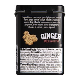 Ginger Delights Four Flavor Variety Pack | Genuine Ground Ginger Root, Natural Flavors | Kosher Certified, Vegan, Gluten Free | Aspartame & Xylitol Free | 30 Count Tin (Pack of 12)