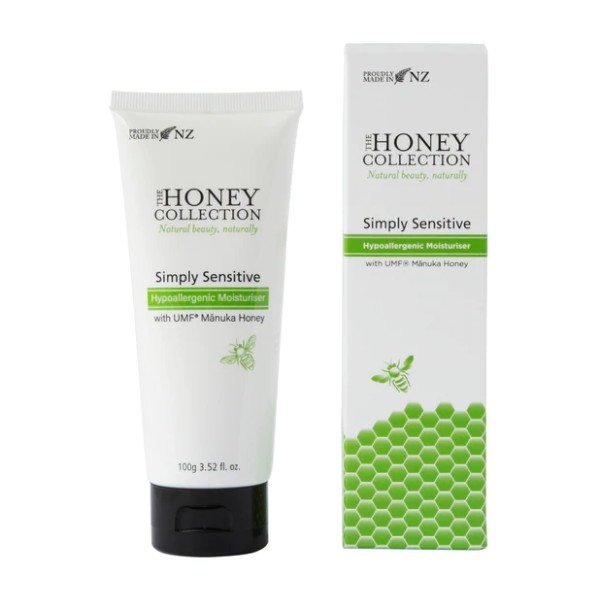 The Honey Collection Simply Sensitive Hypoallergenic Moisturiser 100g