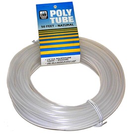 Dial Manufacturing 4294 1/4-Inch by 50-Feet Natural Poly Tubing