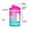 Hydro mate NatureWorks HydroMATE Pink Turquoise half gallon w/ Time