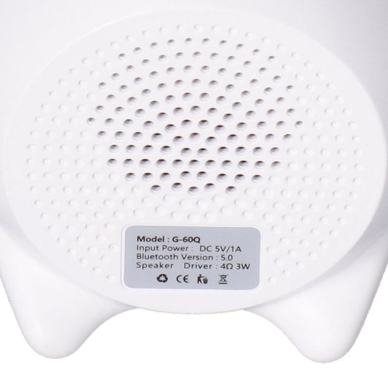 Multifunctional Bluetooth Alarm Clock Speaker Portable Digital Alarm Clock with