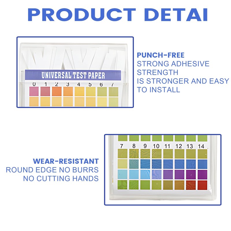 200 Pieces PH Test Strips, PH Value Test Strips, 1-14