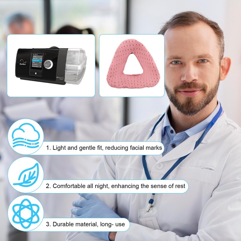 8-Pack Nasal Mask Liners Compatible with AirFit N20 Nasal Mask