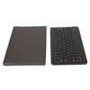 Keyboard Leather Case Set Portable Slim Wireless Keyboard Case with