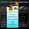 Darkboom Cordless Buffer Polisher 6 inch with 2Pcs 2.0Ah Rechargeable