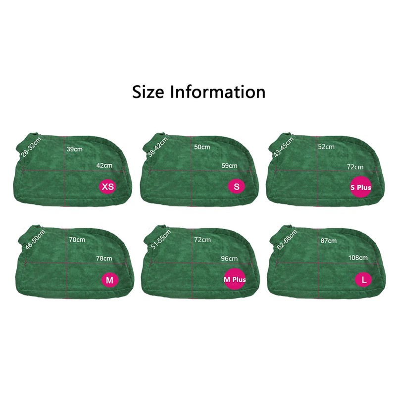 Geyecete Premium Microfiber dog towel bag Dog Drying Bag with