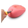 Mouse Getttech Óptico Gac-24407g, Inalámbrico, Usb, 1600dpi, Rojo, GAC-24405R
