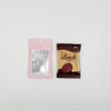 Pink translucent zipper bag for packaging (6cm x 10cm) / 포장용 핑크 반투명 컬러 지퍼백(6cm X 10cm)