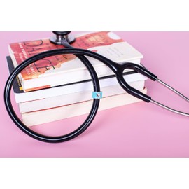 charMED Custom Stethoscope Charms - Candy Hearts Charm - Gifts for Nurses, Doctors, Veterinarians, Technicians, Surgeons, and Healthcare Professionals - Easy Clean Metal - Silver Color 0.5" Ring Charm