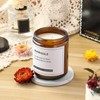 12 Pack, 8 OZ Dark Amber Candle Jars for Making