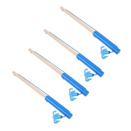 Toyvian 4 Pieces Fishing Rod for Kids Magnetic Learning Toys for Kids Fishing Toys for Kids Magnetic Fishing Rod