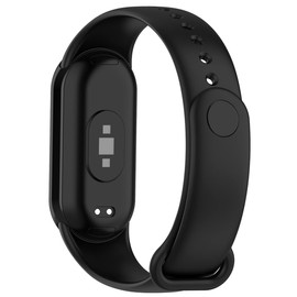 KOMI Watch Band Compatible with Xiaomi Mi Band 8 /Mi Band 9,Soft Silicone Replacement Band Sport Adjustable Wrist Strap for Women Men