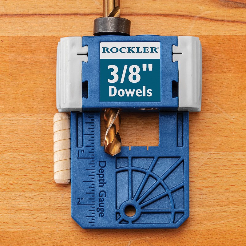 Rockler 3/8” Doweling Jig Kit w/Drill Bit & Stop Collar