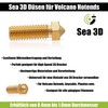 10x 0.4 mm Sea 3D Volcano Nozzle 3D Printer for