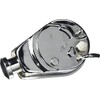 BBC SBC Chevy Chrome Saginaw Style Power Steering Pump w/Single