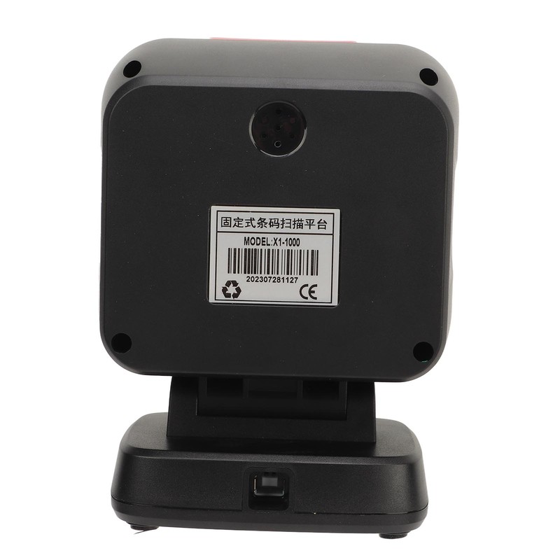 Desktop Barcode Scanner High Scanning Speed Large Window 1D 2D