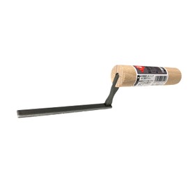 Red Length Flat Grout Trowel 0.3 inches (7.5 mm)