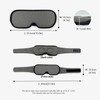 AsgenoX Sleep Mask Blackout, Breathable Memory Foam Zero Pressure Sleeping
