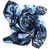 Annie Broadus Collection | Scarf 60"x15" | Floral w Zebra