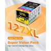 MILEKO 127XL Ink Cartridge Replacement for Epson 127 XL Ink
