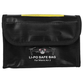 Drone Battery Safe Bag Explosion Proof Fireproof Storage Protective Case Fit for DJI Mavic Air 2(3 

Batteries Compartment )