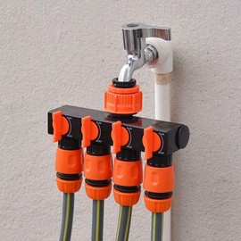 Water distributor 4-hole multi faucet distributor farming cleaning car wash