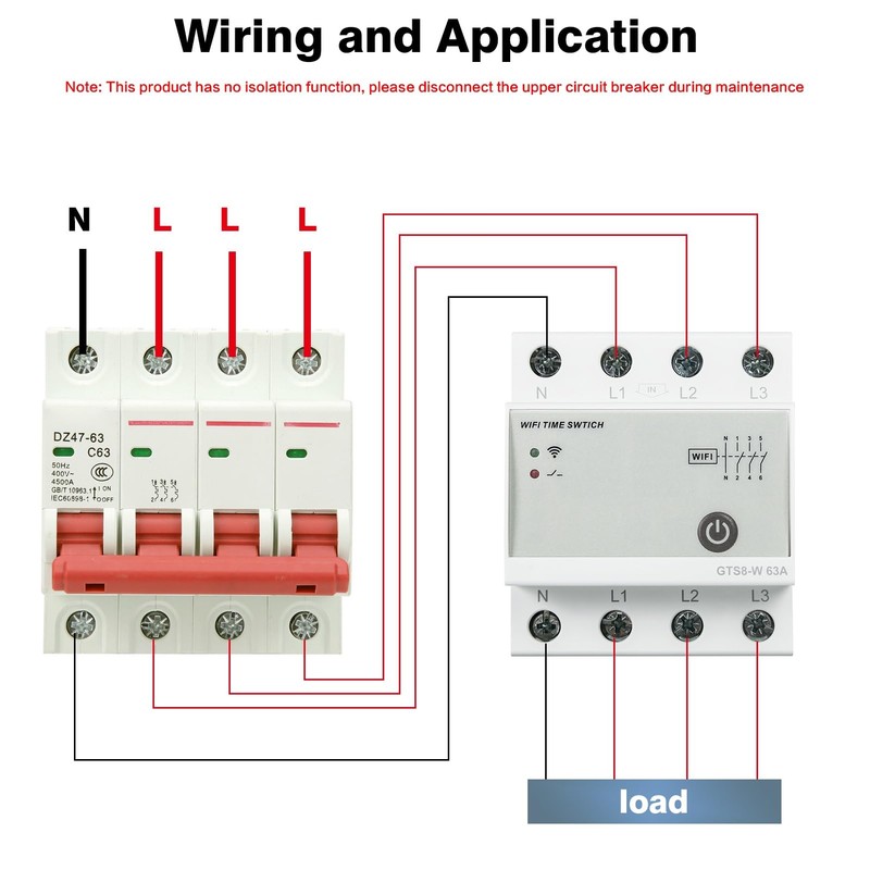 Jadeshay GTS8-W Intelligent WiFi Timer Smart Home Remote Control Switch