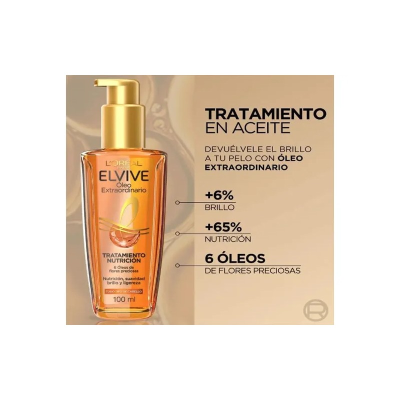 Rutina Tratamiento Cabello Elvive Loreal leo Extraordinario