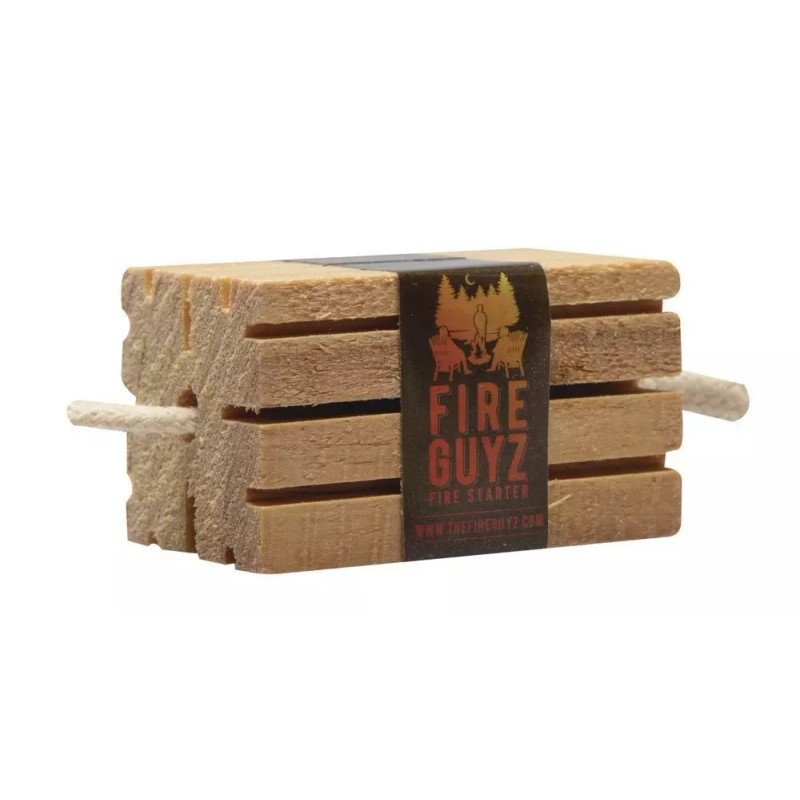 Fire Guyz SINGLE Fire Guyz Fire Starter Campfire Fireplace Cooking