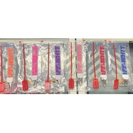 OFF-WHITE Keychain Lanyard Industrial Clasp - pink/white
