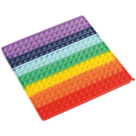 EDUPLAY 120739 Motor Skills Push Board Rainbow 30 cm Multi-Coloured