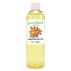 Sweet Almond Oil 4 fl oz – Cold Pressed Carrier Oil in Clear Plastic Bottle with Flat Cap – Lightweight, Plant-Based, for General Purpose Use