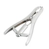 Stainless Steel Castration Pliers Clamp with 100PCS Tail Docking Rings