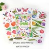 Window Stickers, Window Decoration Flowers, Window Stickers Spring Summer for