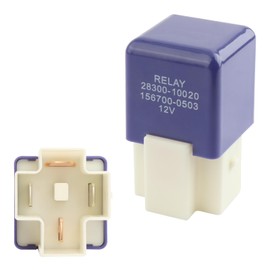 Starter Relay Replacement OEM# 28300-10020,4 Pin Relay Compatible with Lexus ES300 GS300 GS400 GS430 Toyota 4Runner Avalon for Starting The Car Engine,Professional Car Accessories Car Relay