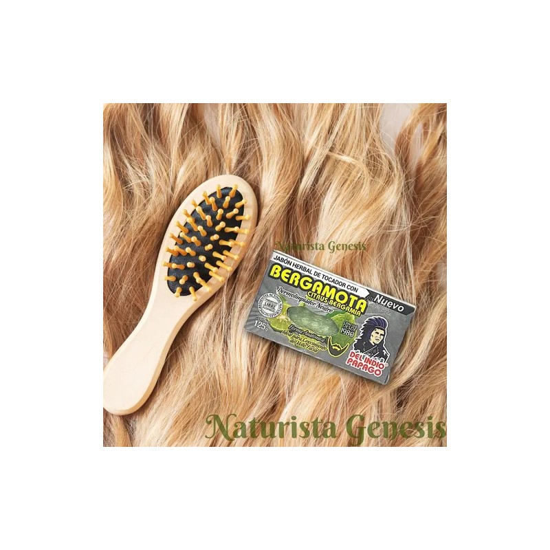 Jabón Facial De Bergamota 125g Del Indio Pápago Pack3