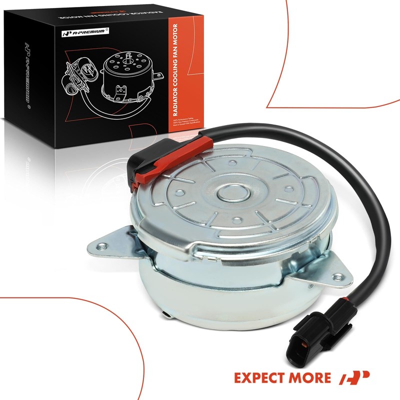 A-Premium Radiator Fan Motor Compatible with Mitsubishi Outlander 2014-2014/2017-2020, Outlander