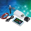 Wireless Voltmeter Coulometer Battery Monitor Temp Power Capacity Meter with