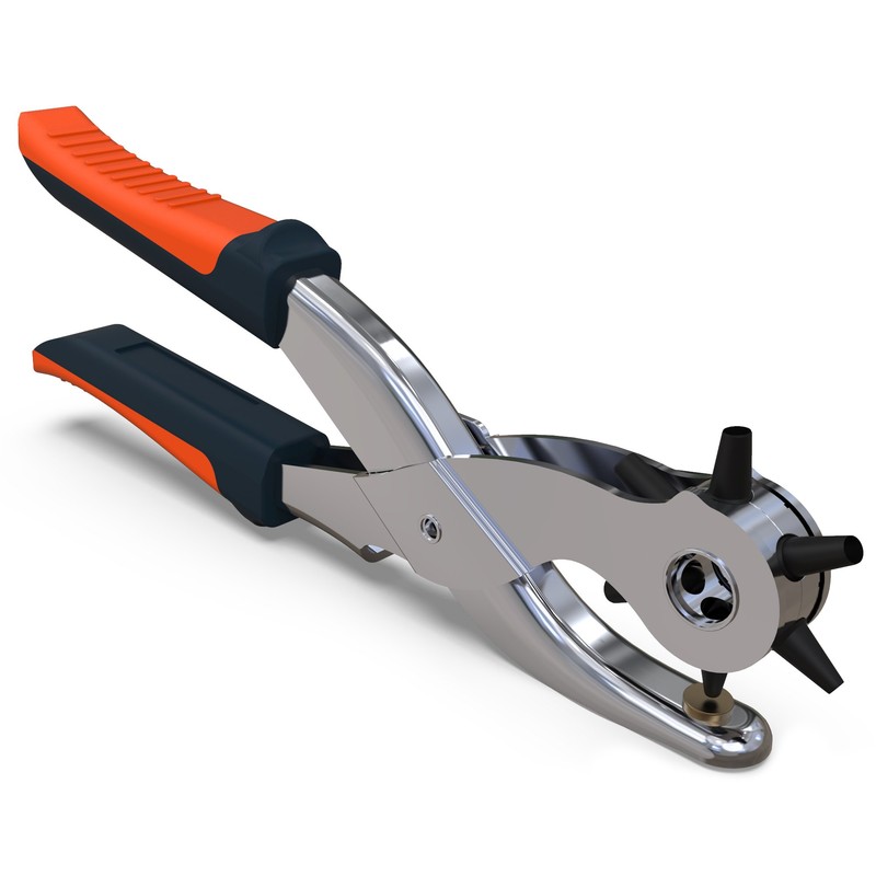 Presch Revolving Punch Plier - Leather Punch - Heavy Duty