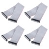 MECCANIXITY 4 Pcs IDC Flat Ribbon Cable, 2.54mm Pitch 50mm