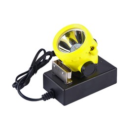 Super Bright Rechargeable LED Mining Headlamp, 1 Main + 6 LED Miner Cap Lamp, Explosion-Proof Waterproof Hard Hat Light, Underground Coal Mine Headlight for Outdoor Work, Hunting, Fishing, Camping