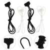 TEHAUX 4Pcs Portable Lost Hanging Rope for Earphones Magnetic Suction