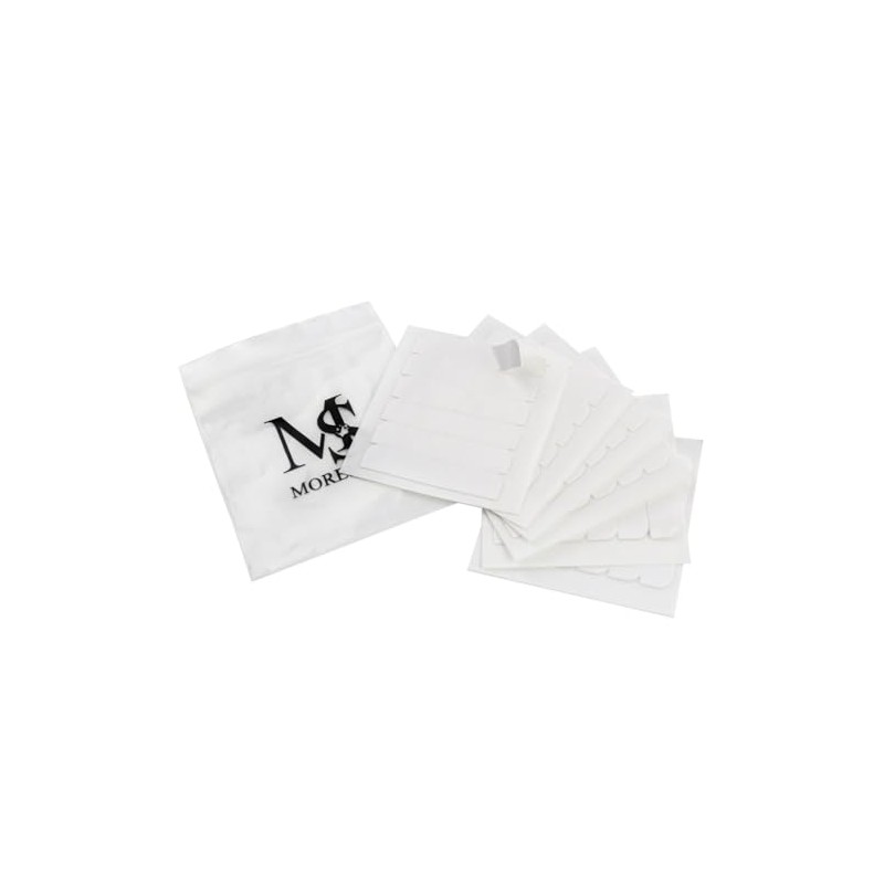Moresoo Double Sided Extension Tapes for Replacement White Tape Tabs