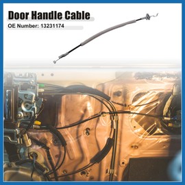 A ABSOPRO 1 Pcs Car Door Lock Connecting Rod Cable for Vauxhall Signum Gray Item Replacement