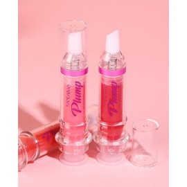 Handaiyan Plumper Glossy Lipstick, Lifter Gloss, Volumizes, High-Shine, Plump& Pout Peppermint Oil Lipgloss Lip Plumper Cosmetic Lip Care - Color: 1