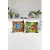 Cojines Baratos Mariposas Decoración Set De 4 Pz Infantiles